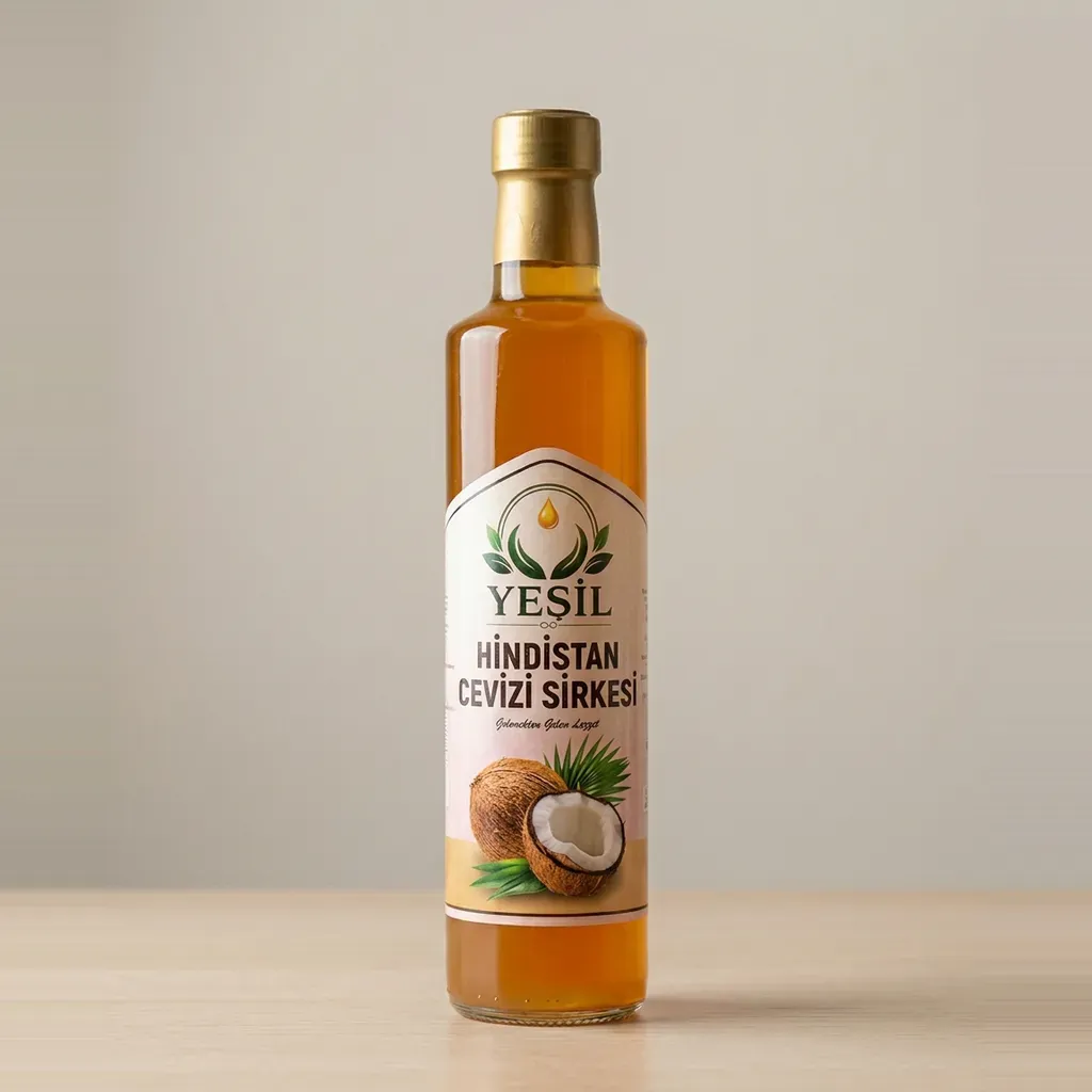 Coconut Sirkesi — 500 ml Dorica cam şişe