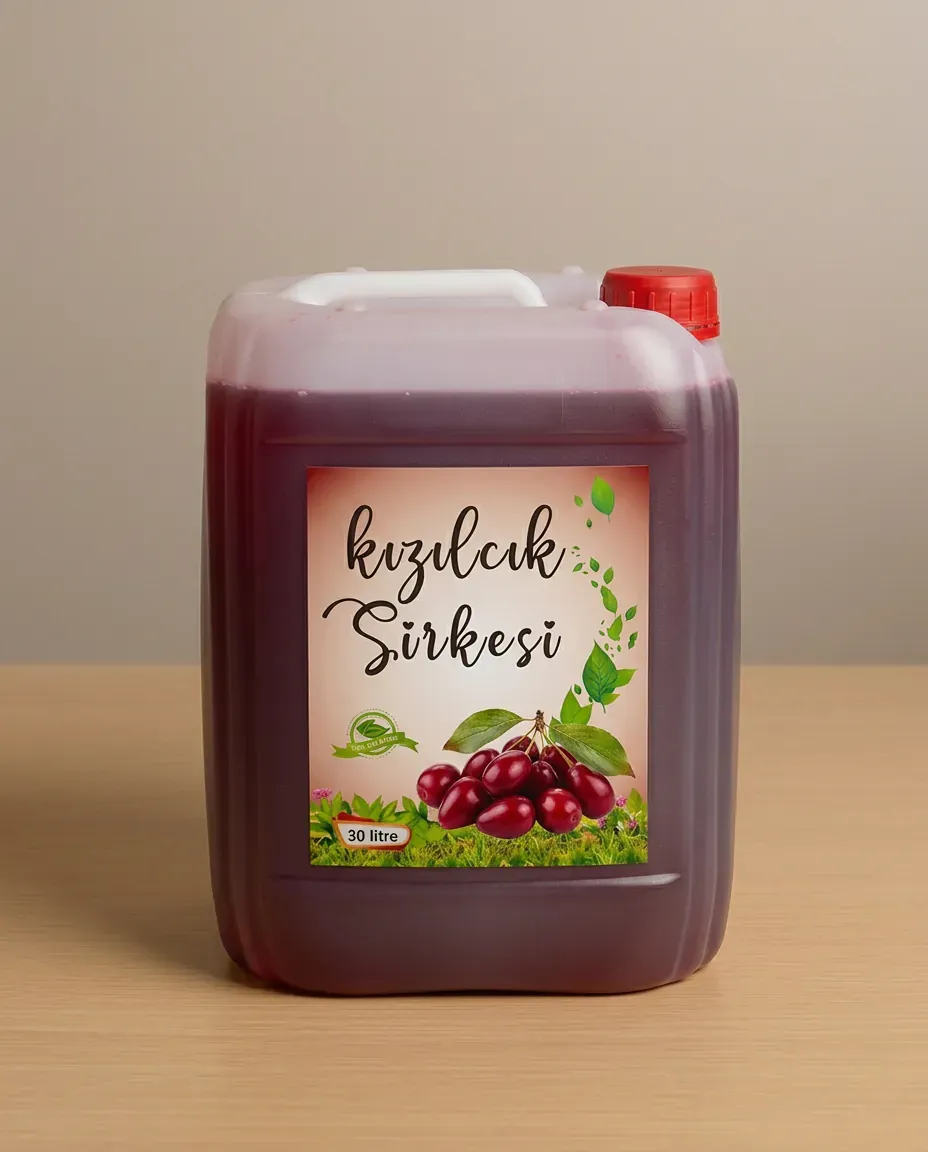 Toptan Kızılcık Sirkesi 30 KG